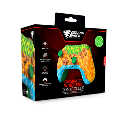 Dragonshock PopTop Compact Multicolor Bluetooth Gamepad - Imagen 8