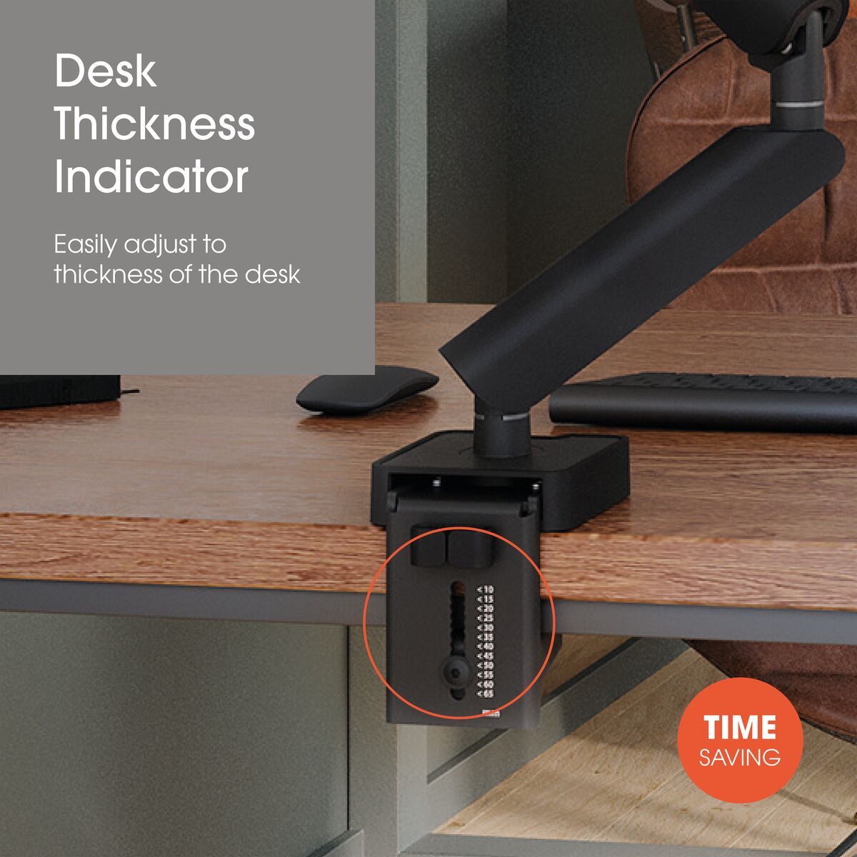 VOGELS SOPORTE (MOMO4137B) MONITOR ARM MOTION PLUS BLACK - Imagen 5