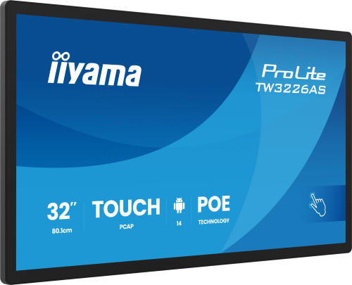 IIYAMA 32" PANEL-PC ANDROID 14+GMS, SOC OCTO-CORE RK3576 4GB - Imagen 2