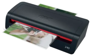 PLASTIFICADORA MODELO 240 DIN A4 COLOR NEGRO GBC 4410068EU