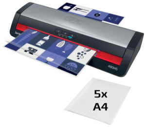 PLASTIFICADORA MODELO 480HS DIN A3 COLOR PLATA GBC 4410072EU