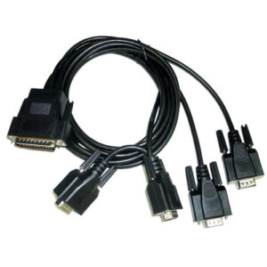 DataVideo CB-28 cable paralelo Negro