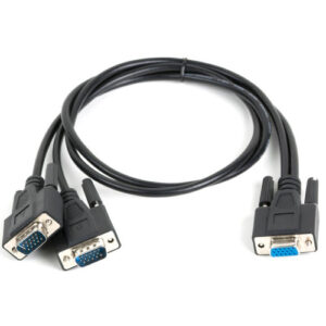 DataVideo CB-59 cable VGA VGA (D-Sub) 2 x VGA (D-Sub) Negro