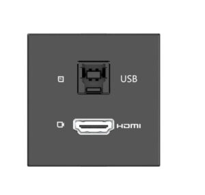 KRAMER ROOM CONNECTIVITY PASSIVE BLACK MODULE WITH 1 HDMI