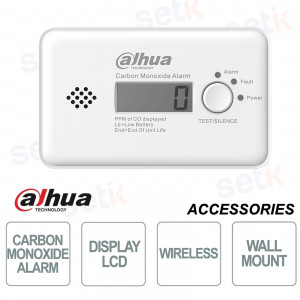 (DHI-HY-GC21B-W2(868)) DAHUA ALARMAS DETECTOR DE MONOXIDO