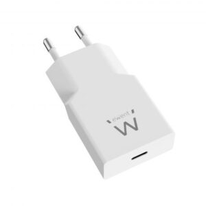 Ewent Cargador Rápido USB-C PD de 20W con Tecnología GaN