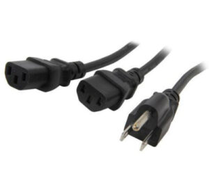 KRAMER CONNECT - CABLES AC-POWER-CORD-6FT-Y-VERSION/110V-