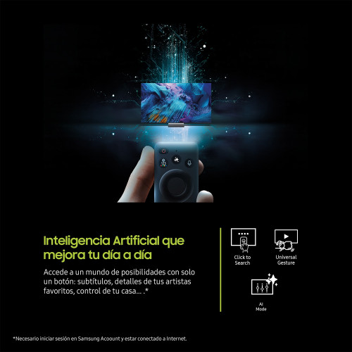 TV SAMSUNG, 50 PULGADAS,TV QLED QE1F 4K VISION AI SMART - Imagen 8