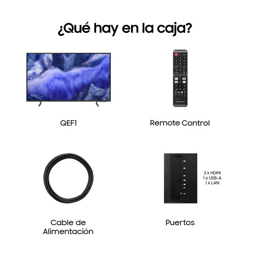 TV SAMSUNG, 50 PULGADAS,TV QLED QE1F 4K VISION AI SMART - Imagen 12