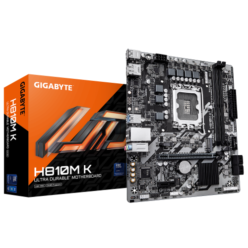 PLACA GIGABYTE H810M K,INTEL,1851,H810,2DDR5,128GB,HDMI+DP - Imagen 2