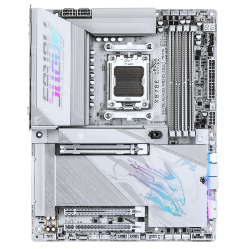 PLACA GIGABYTE X870E AORUS PRO X ICE,AMD,AM5,X870E,4DDR5 - Imagen 3