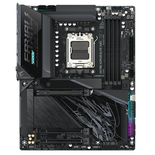 PLACA GIGABYTE X870 AORUS ELITE X,AMD,AM5,X870,4DDR5,256GB - Imagen 3