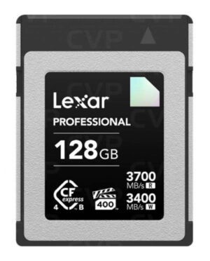 LEXAR 128GB PROFESSIONAL CFEXPRESS 4.0 TYPE-B CARD, UP TO