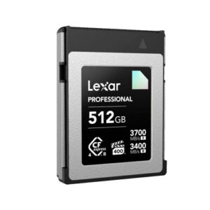 LEXAR 512GB PROFESSIONAL CFEXPRESS 4.0 TYPE-B CARD, UP TO