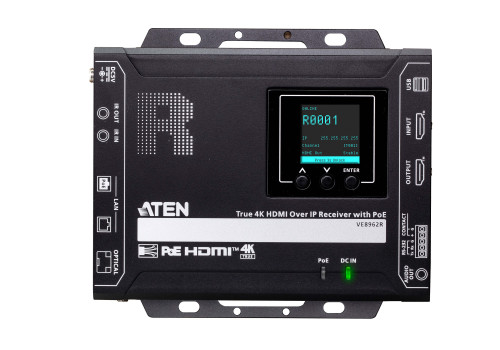 ATEN PREMIUM MODEL (CONSULTAR) TRUE 4K HDMI OVER IP RECEIVER - Imagen 4