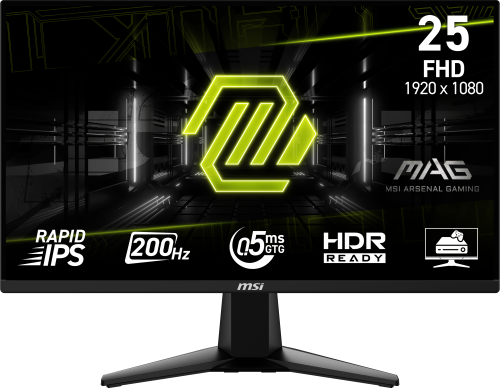 MSI MONITOR MAG 255F E20. 24.5". RAPID IPS FLAT. 1920x1080 - Imagen 3