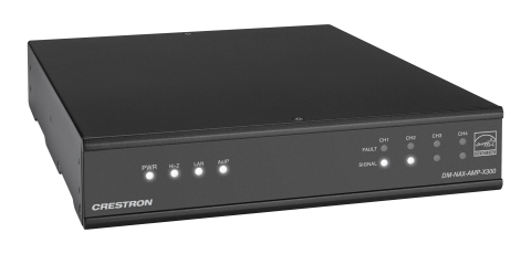 CRESTRON DM NAX™ X-SERIES FLEXIBLE OUTPUT AMPLIFIER, 300