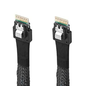 H3C SAS CABLE,0.8M,2*(SLIMSAS 38PST),SAS 4.0+UL1354,SLIMSAS