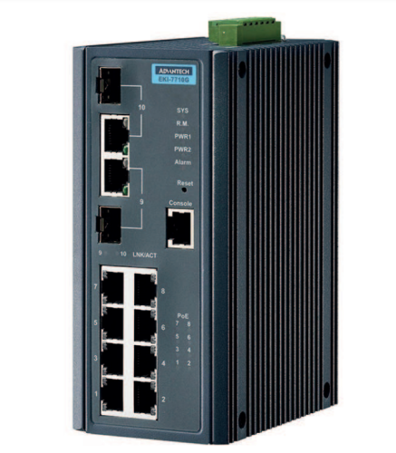 Bosch PRA-ES8P2S Gestionado L2 Gigabit Ethernet (10/100/1000 - Imagen 2