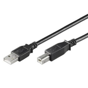 Ewent EW-UAB-018 cable USB 1,8 m 2.0 USB B USB A Negro