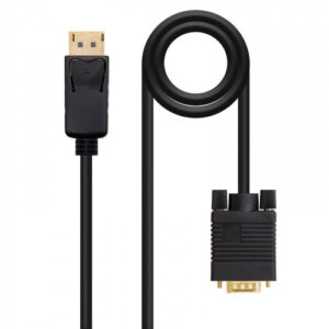 Nanocable Cable conversor DISPLAYPORT a VGA, DP/M - VGA/M