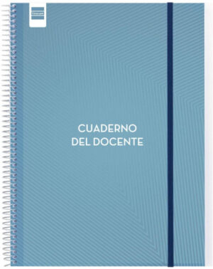 CUADERNO-AGENDA,2 CURSO DOCENTE 230X310 SEMANA PÁGINA ESPAÑO