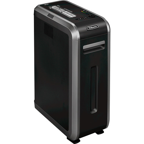 Fellowes 125Ci triturador de papel Corte cruzado 23 cm Negro - Imagen 3