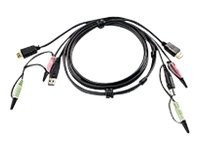 Aten 2L-7D02UH cable para video, teclado y ratón (kvm) 1