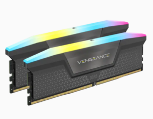 MEMORIA CORSAIR DDR5 64GB 2X32GB PC5200 VENGEANCE RGB CMH64G
