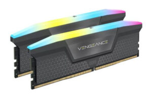 MEMORIA CORSAIR DDR5 64GB 2X32GB PC5600 VENGEANCE RGB CMH64G