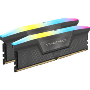 MEMORIA CORSAIR DDR5 32GB 2X16GB PC6000 VENGEANCE RGB CMH32G