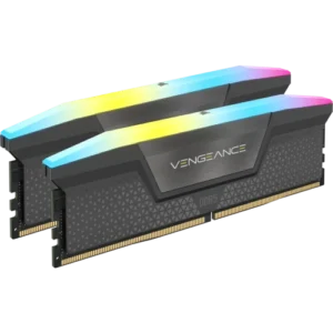 MEMORIA CORSAIR DDR5 64GB 2X32GB PC5600 VENGEANCE RGB CMH64G