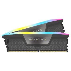 MEMORIA CORSAIR DDR5 32GB 2X16GB PC5600 VENGEANCE RGB CMH32G