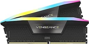MEMORIA CORSAIR DDR5 32GB 2X16GB PC6000 VENGEANCE RGB CMH32G - Imagen 2
