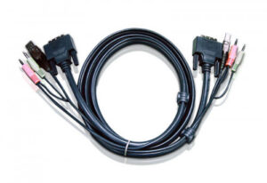 ATEN CABLE KVM DVI-D USB DUAL LINK DE 1,8 M (2L-7D02UD)