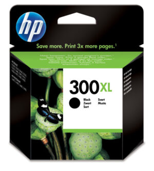 HP Cartucho de tinta original 300XL de alta capacidad negro