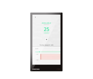 CRESTRON 5 IN. WALL MOUNT TOUCH SCREEN, PORTRAIT, BLACK