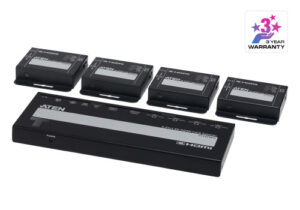 ATEN DISTRIBUIDOR / SPLITTER HDMI 4K SOBRE CAT 6 DE 4 PUERTO