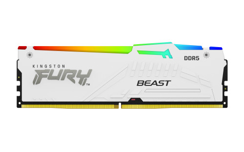 MEMORIA KINGSTON 16GB 6000MT/S DDR5 CL36 FURY BEAST WHITE - Imagen 3