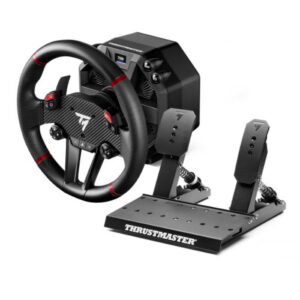Thrustmaster T598 Negro, Rojo USB Volante + Pedales PC,