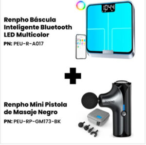 RENPHO BALANCE CONNECTEE RENPHO ELIS CHROMA A017 + PISTOLET