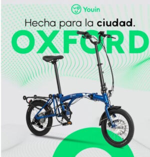 YOUIN E-BIKE URBANA OXFORD 16"