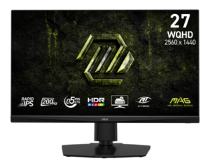 MSI MONITOR MAG 272QPF E20. 27" RAPID IPS FLAT. 2560X1440
