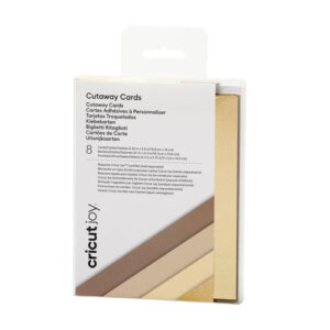 CRICUT CUT-AWAY CARDS NEUTRALS R20 (10,8 CM X 14 CM) 8-PACK