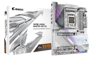 PLACA GIGABYTE X870E AORUS MASTER X3D ICE,AMD,AM5,X870E