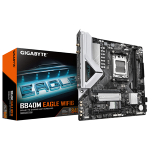 PLACA GIGABYTE B840M EAGLE WIFI6,AMD,AM5,B840,2DDR5,128GB
