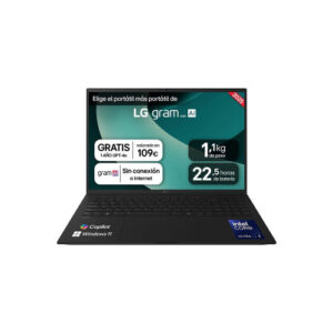 PORTATIL LG GRAM,16",16Z90T, INTEL CORE ULTRA 7, 40,6 CM