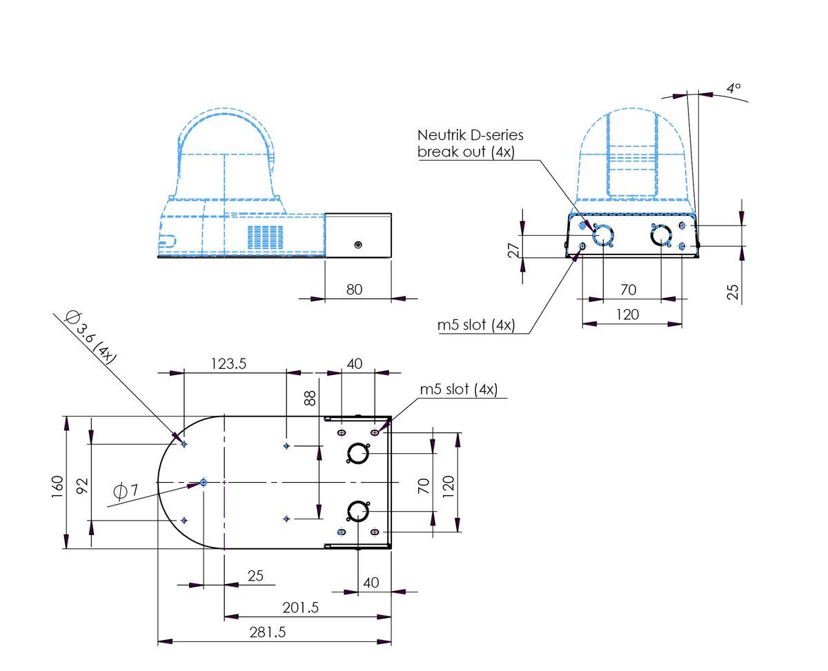VOGELS SMART METAL (S016.1010.11) CAMERA MOUNT WH - SONY - Imagen 3