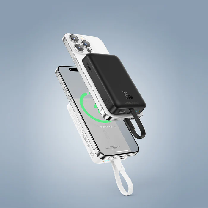 OS-BASEUS ENERFILL FM11 MAGNETIC POWER BANK WITH BUILT-IN - Imagen 4