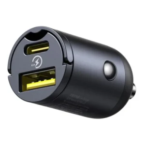 BASEUS TINY STAR MINI CAR CHARGER (U+C) 30W COSMIC BLACK